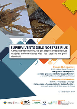 exposició ‘ Supervivents dels nostres rius ’