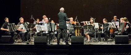 Concert Orquestra d'Acordions de Sabadell a la Seu d'Urgell