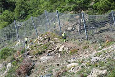 protecció de talussos