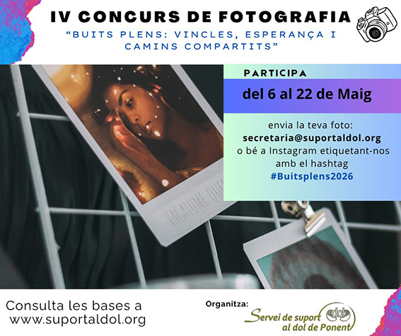 Concurs fotogràfic de Suport al Dol